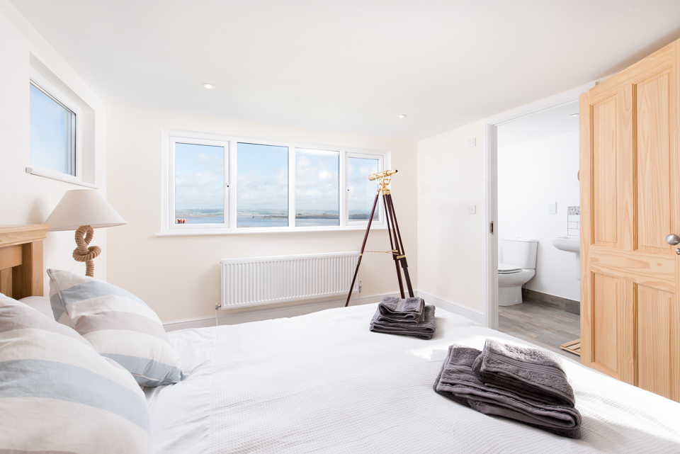 Master bedroom estuary view